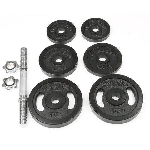 Gantera reglabila de 20 kg Hammer