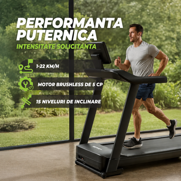 Banda de alergare VirtuFit TR900i – model 2026