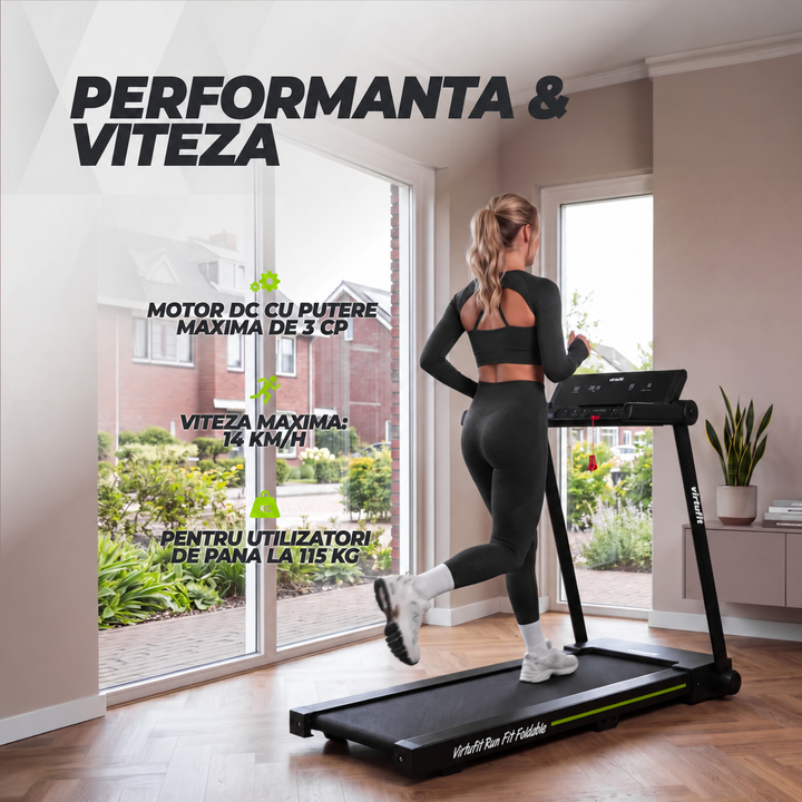 Banda de alergare VirtuFit Run Fit Foldable