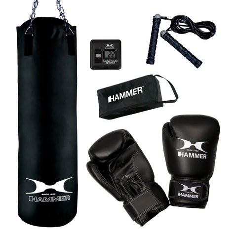 Set Sac de Box si Manusi Hammer Chicago 100 cm