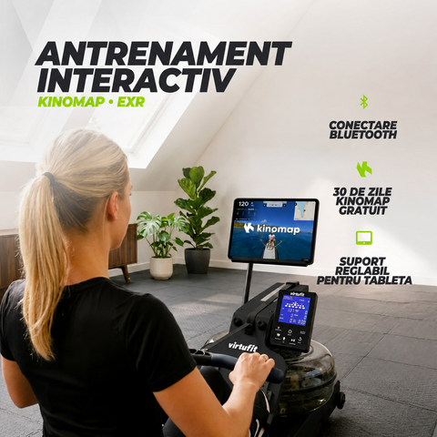 Aparat de vaslit fin lemn de mesteacan VirtuFit Elite Water Resistance