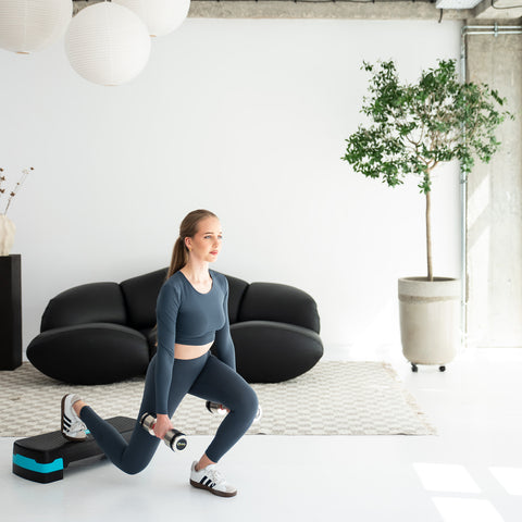 Stepper aerobic HMS AS002 – negru/menta