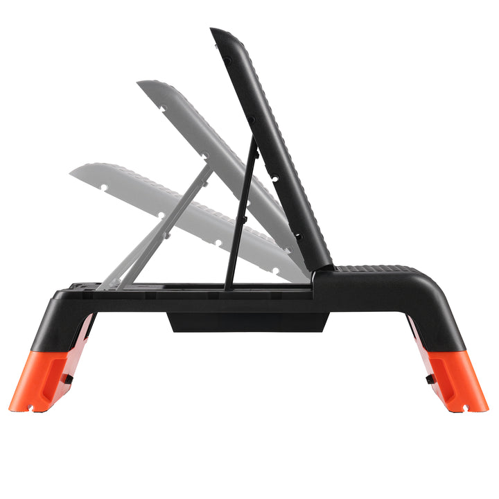 Stepper aerobic reglabil cu functie de banca profesionala HMS AS009 PRO