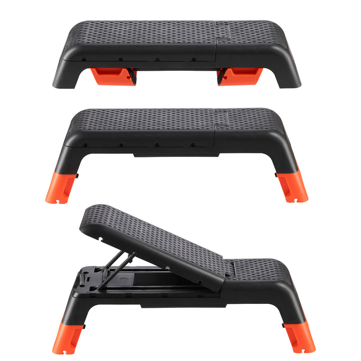 Stepper aerobic reglabil cu functie de banca profesionala HMS AS009 PRO