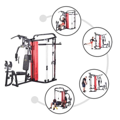 Aparat Multifunctional SMITH MACHINE HMS PREMIUM ATLAS ATOM