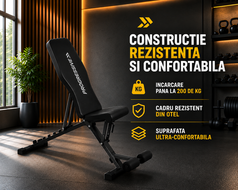 Banca de exercitii reglabila Progressive BC2500