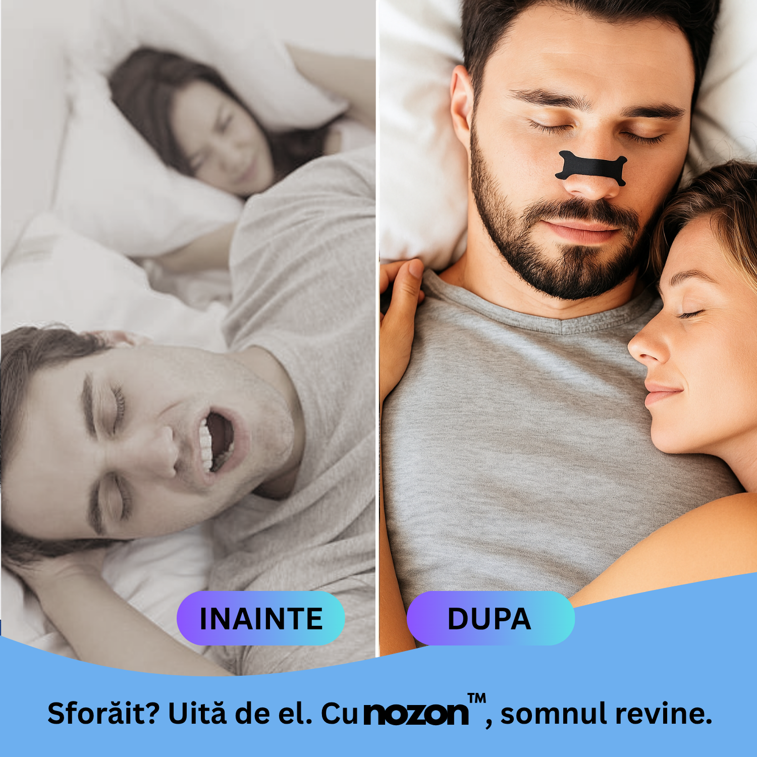 NOZON™ - Set 30 de bucati benzi nazale