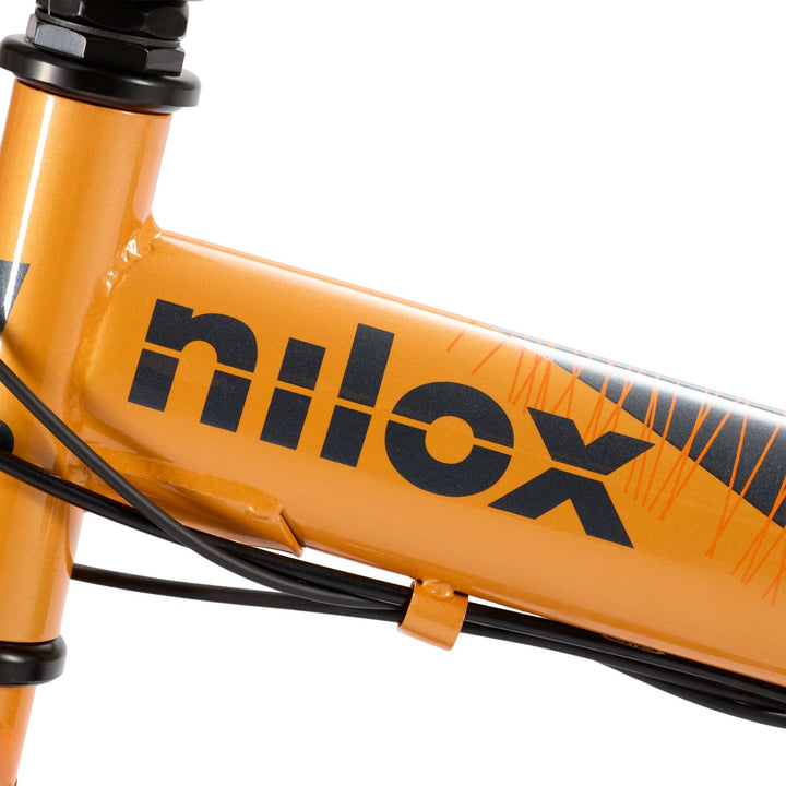 Bicicleta Electrica  NILOX URBAN - eBike J1 Pro -  Gri/Portocaliu