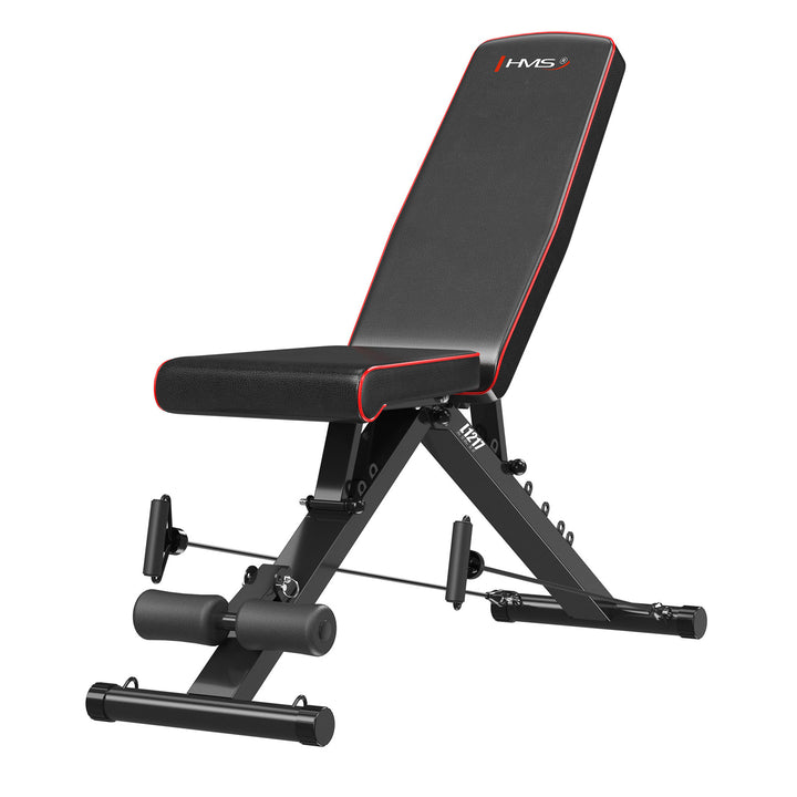BANCĂ DE EXERCIȚII REGLABILĂ ȘI PLIABILĂ CU CORZI HMS L1217
