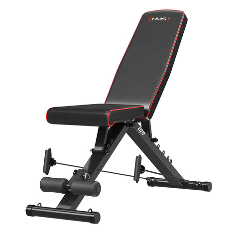 BANCĂ DE EXERCIȚII REGLABILĂ ȘI PLIABILĂ CU CORZI HMS L1217