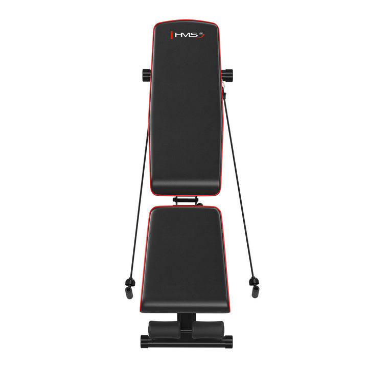 BANCĂ DE EXERCIȚII REGLABILĂ ȘI PLIABILĂ CU CORZI HMS L1217