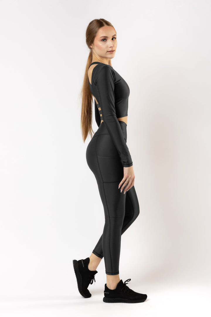 Top fitness Progressive Criscross Black