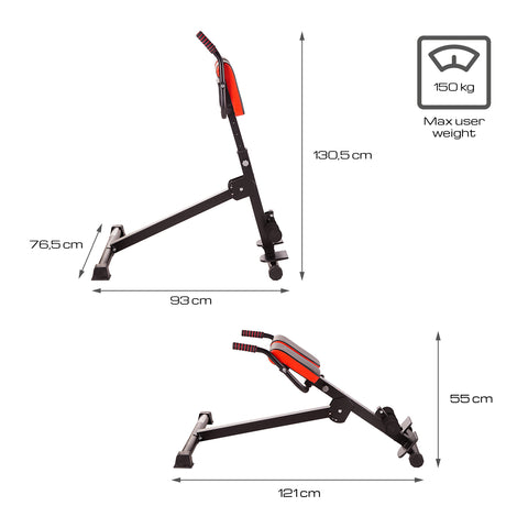 BANCA HIPEREXTENSII HMS LR8310 - ROMAN CHAIR