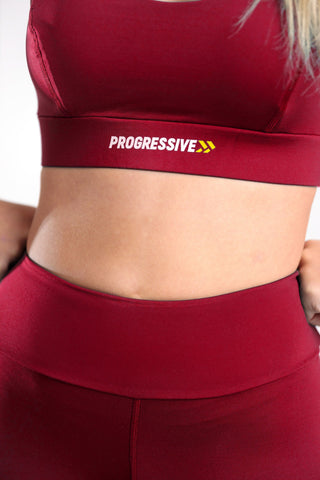 Colanti Fitness Progressive FitLook Burgundi