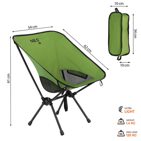 Scaun de camping pliabil Nils Camp NC3320