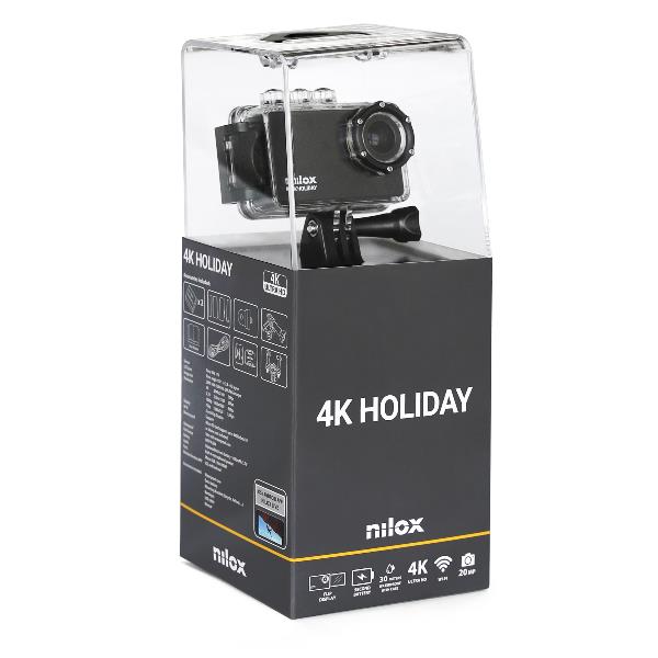 Camera de actiune Nilox Action Cam 4k Holiday