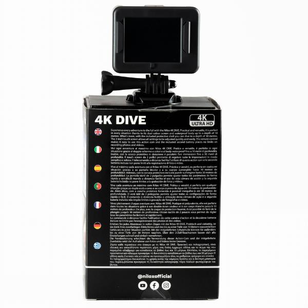 Camera de actiune Nilox Action Cam 4K DIVE