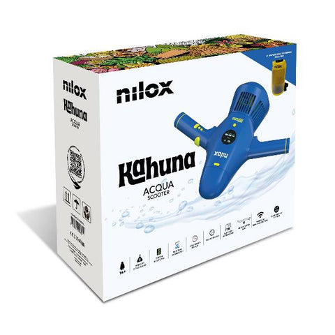 Scuter Subacvatic Kahuna Nilox + Sac 10L Impermeabil - Albastru