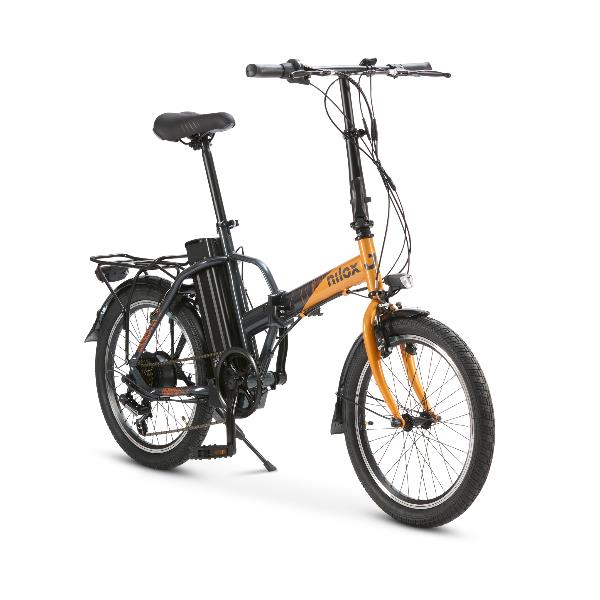 Bicicleta Electrica  NILOX URBAN - eBike J1 Pro -  Gri/Portocaliu