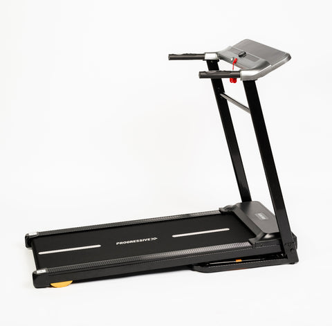 Banda alergare electrica Progressive RUN1800, motor 3CP, viteza 1-12 km/h, greutate suportata 120kg, suprafata alergare 110x41cm