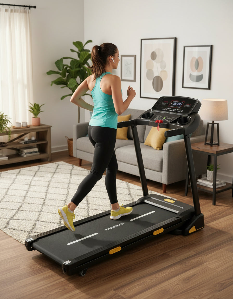 Banda de alergare electrica cu inclinare automata Progressive RUN3000