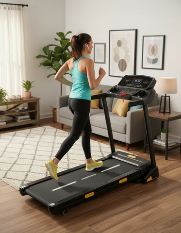 Banda de alergare electrica cu inclinare automata Progressive RUN3000