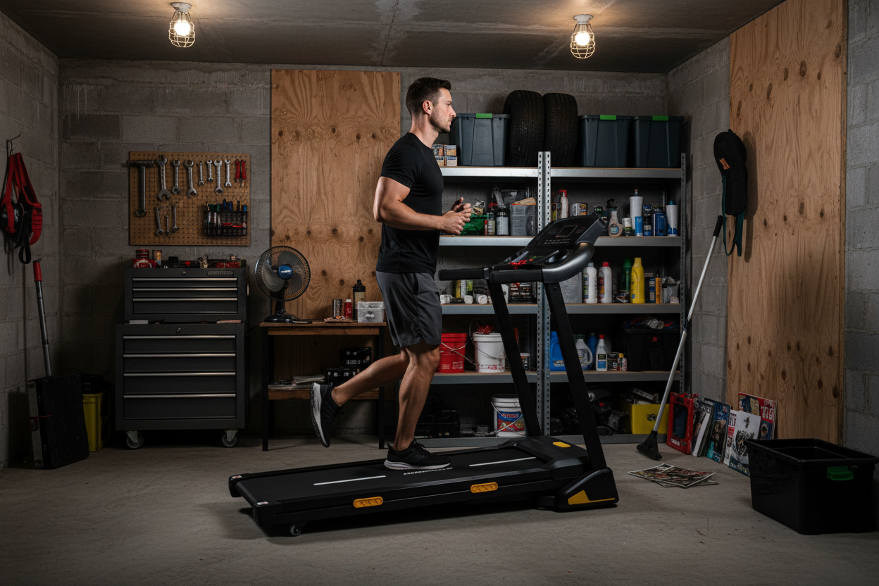 Banda de alergare electrica cu inclinare automata Progressive RUN3000