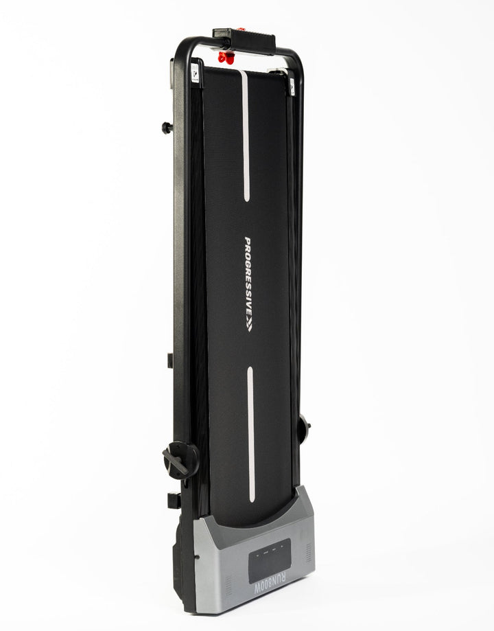Banda alergare electrica Progressive RUN800W, motor 3CP, viteza 1-10 km/h, greutate suportata 120kg, suprafata alergare 102x39cm, aplicatii Kinomap, Zwift