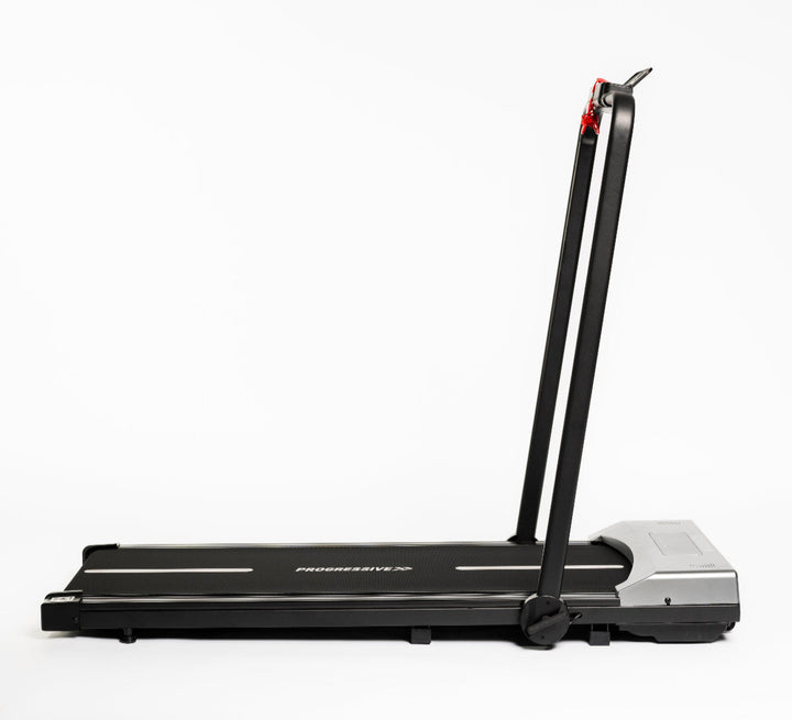Banda alergare electrica Progressive RUN800W, motor 3CP, viteza 1-10 km/h, greutate suportata 120kg, suprafata alergare 102x39cm, aplicatii Kinomap, Zwift