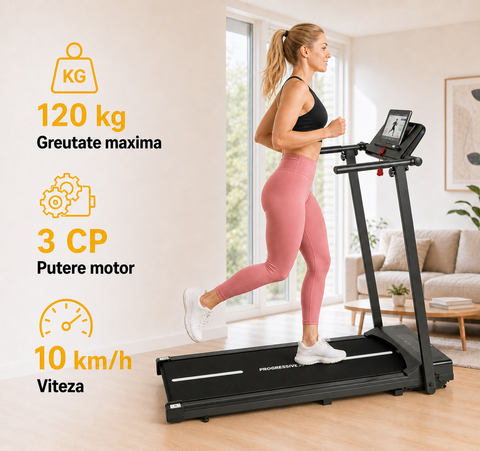 Banda de alergat electrica PROGRESSIVE RUN900F