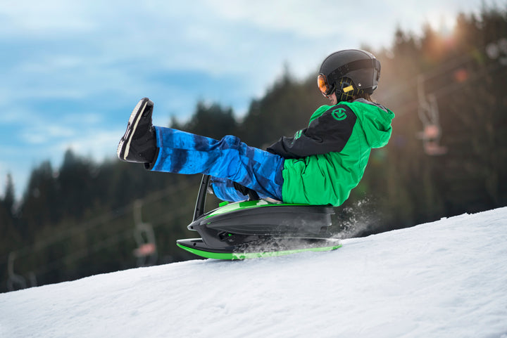 Sanie Skibob SKIDRIFTER cu maner, ideal pentru drifturi
