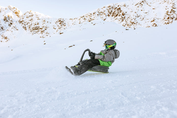 Sanie Skibob SKIDRIFTER cu maner, ideal pentru drifturi