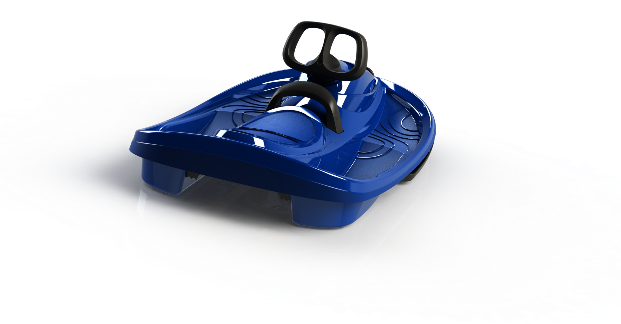 Sanie bob cu volan, sistem franare, Stratos