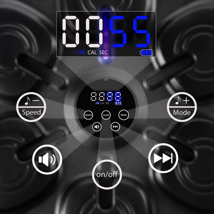 Aparat pentru box cu muzica HMS TB13 ,Bluetooth,manusi si baterie de 4000 mAh