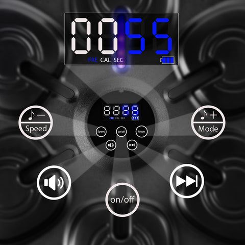 Aparat pentru box cu muzica HMS TB13 ,Bluetooth,manusi si baterie de 4000 mAh