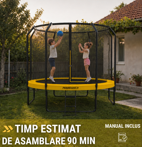 Trambulina Copii de gradina Premium Flex™ Ultra 366 CM cu scara inclusa, model 2025