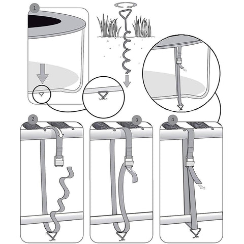 Ancore pentru trambuline - ANC300