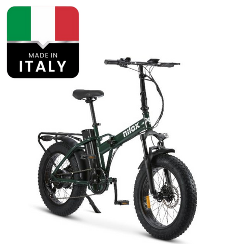 Bicicleta Electrica  NILOX URBAN - eBike X8 Pro - Verde
