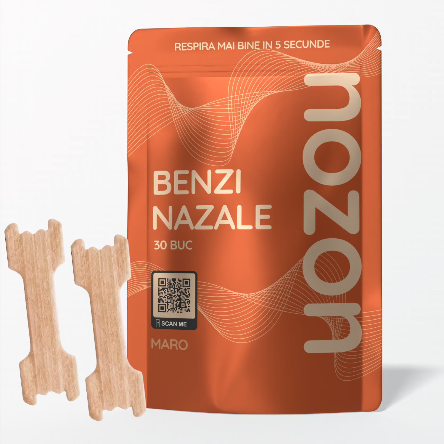 NOZON™ - Set 30 de bucati benzi nazale