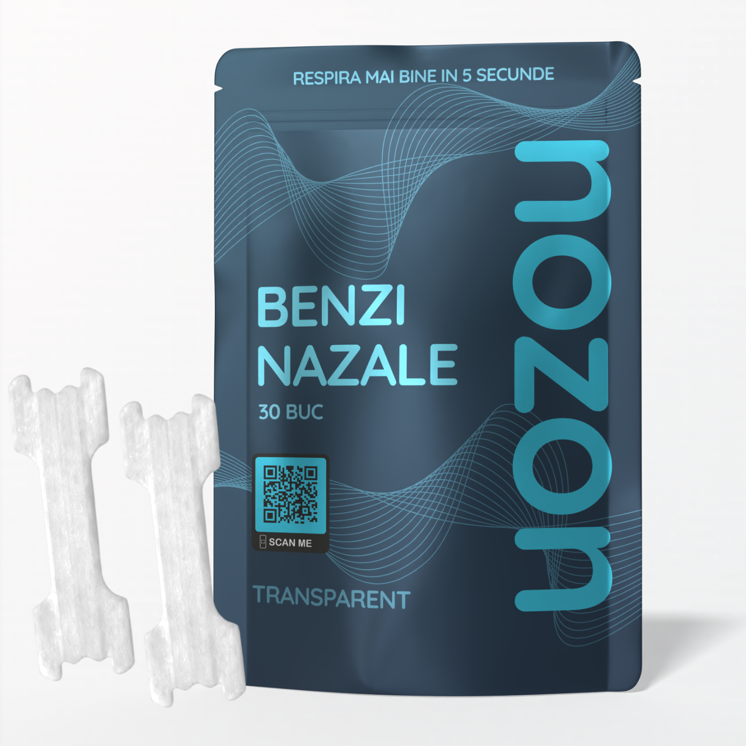 NOZON™ - Set 30 de bucati benzi nazale
