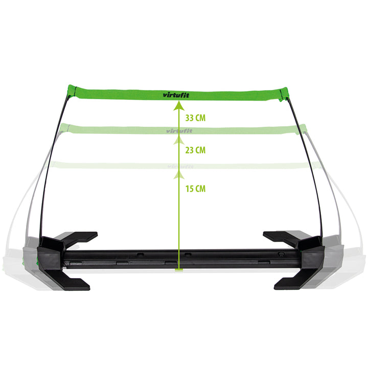 Resigilat-Set 6 obstacole reglabile pentru antrenament VirtuFit Hurdles Pro