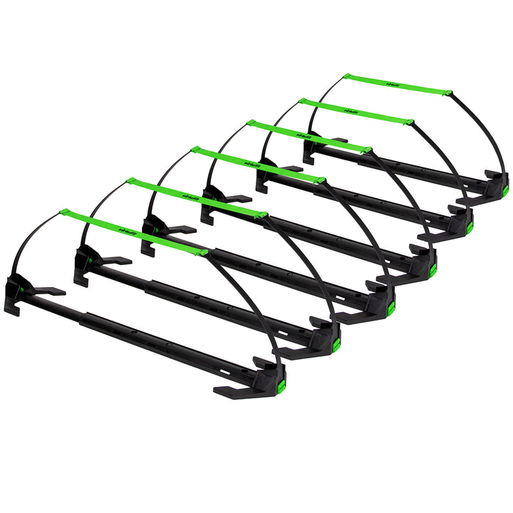 Resigilat-Set 6 obstacole reglabile pentru antrenament VirtuFit Hurdles Pro