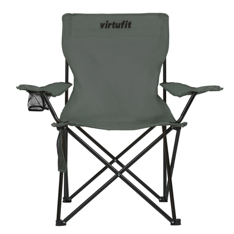 Scaun de Camping Pliabil VirtuFit - Gri