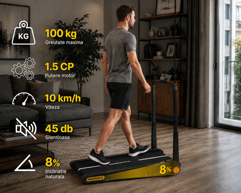 Banda de mers si alergare PROGRESSIVE WALKPRO 2.0