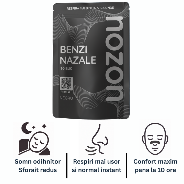 NOZON™ - Set 30 de bucati benzi nazale