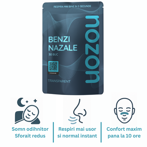 NOZON™ - Set 30 de bucati benzi nazale