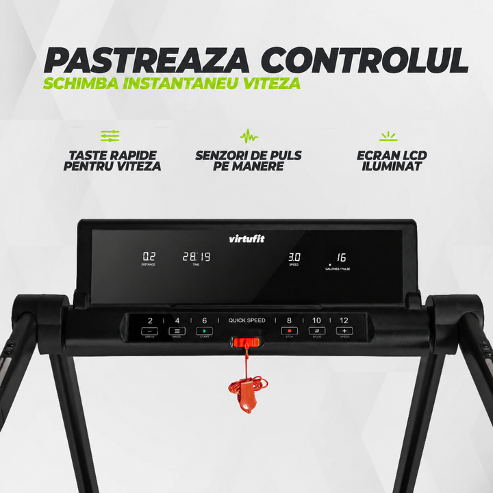 Banda de alergare VirtuFit Run Fit Foldable