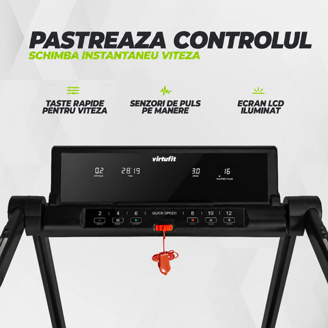 Banda de alergare VirtuFit Run Fit Foldable