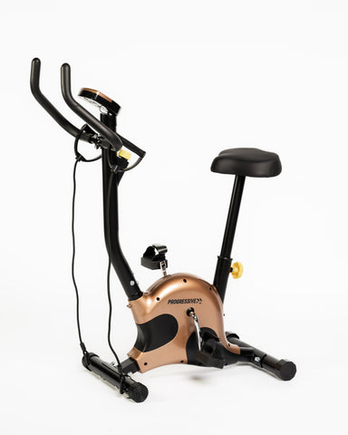 Bicicleta fitness mecanica cu corzi PROGRESSIVE BM1000