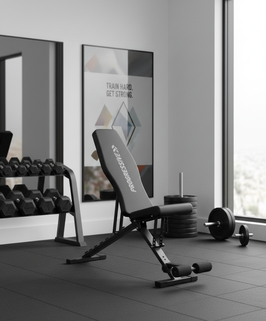 Banca de Fitness Pliabila si Reglabila Progressive BC2500